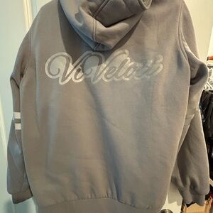 Gray Velati Hoodie